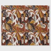 Abstrakte Geschenke für Naturliebhaber Geschenkpapier (Flach)