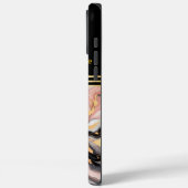 Abstrakte Gesichter in Harmonie. Case-Mate iPhone Hülle (Rückseite / Links)