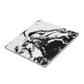 Abstrakte Gesichter Keramik Zufall Fliese (Seite)