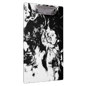 Abstrakte Gesichter Kunst Klemmbrett (Rechts)