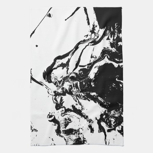 Abstrakte Gesichter - Kunst, Küche Handtücher (Vertikal)