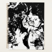 Abstrakte Gesichter - Kunstplaner Planer (Vorderseite)