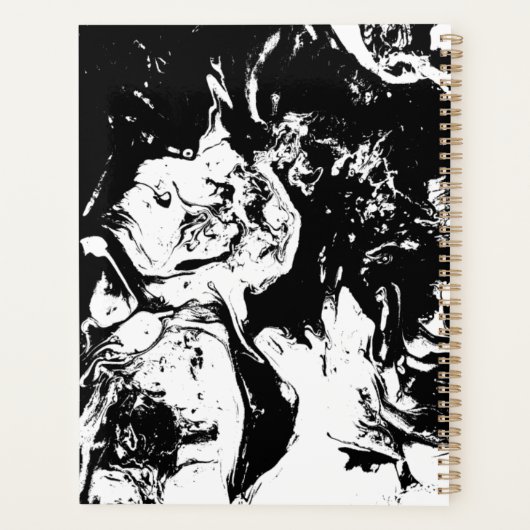 Abstrakte Gesichter - Kunstplaner Planer (Rückseite)