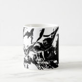 Abstrakte Gesichter Tasse der Kunst (Mittel)