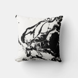 Abstrakte Gesichtshaut - Kissen