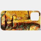 Abstrakte Gesichtskunst Case-Mate iPhone Hülle (Rückseite (Horizontal))