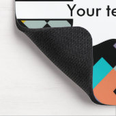 Abstrakte Gestaltung der miteinander verbundenen F Mousepad (Ecke)