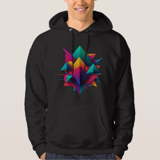 abstrakte Gestaltung Hoodie