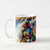 abstrakte Gestaltung Kaffeetasse (Links)