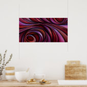 abstrakte Gestaltung Poster (Küche)