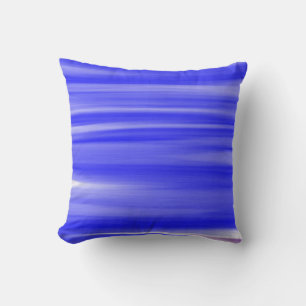 Abstrakte Gestaltung von blauen Farben Kissen