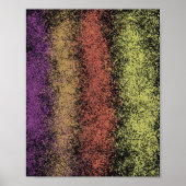 Abstrakte gestreifte Scrapbook-Poster-Textur Poster (Vorne)