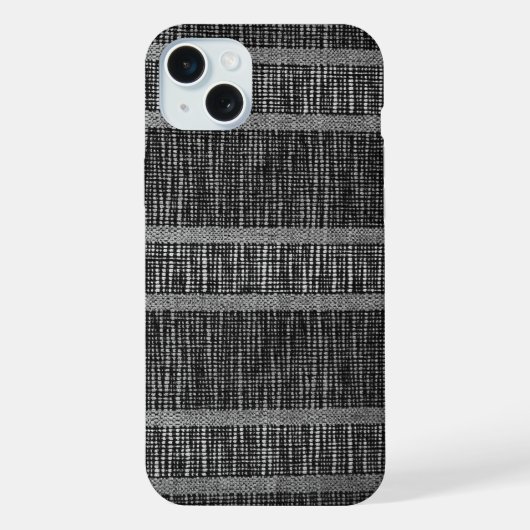 Abstrakte gestrickte Textur iPhone Hülle (Rückseite)