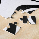 Abstrakte gezogene Linien - ich Liebe Sie - Ihren Puzzle (Seite)