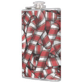 Abstrakte, gezwirnte Canons Flachmann (Links)