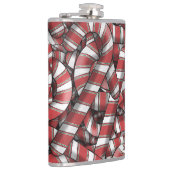 Abstrakte, gezwirnte Canons Flachmann (Rechts)