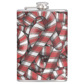 Abstrakte, gezwirnte Canons Flachmann (Vorderseite)