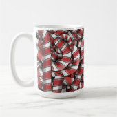 Abstrakte, gezwirnte Canons Kaffeetasse (Links)