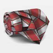 Abstrakte, gezwirnte Canons Krawatte (Gerollt)