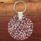 Abstrakte, gezwirnte Canons Schlüsselanhänger (Vorderseite)