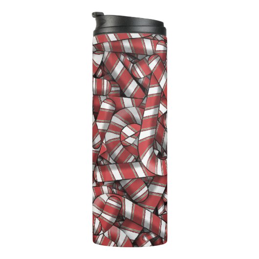 Abstrakte, gezwirnte Canons Thermosbecher (Nach rechts gedreht)