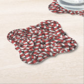 Abstrakte, gezwirnte Canons Untersetzer (angewinkelt)