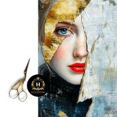 Abstrakte Gildenresilienz Art Decoupage Seidenpapier