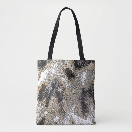 ABSTRAKTE GIRAFFE-HAUT TASCHE (Vorderseite)