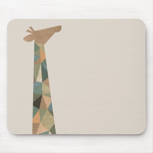 Abstrakte Giraffe Mousepad (Vorne)