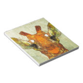 abstrakte Giraffe Notizblock (angewinkelt)