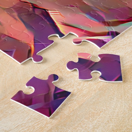 Abstrakte Giraffe | Schwer Puzzle (Seite)