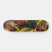 Abstrakte Gitarre 4 Skateboard (Horizontal)