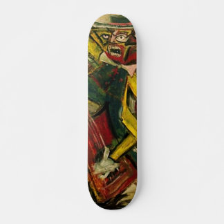 Abstrakte Gitarre 4 Skateboard