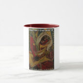 abstrakte Gitarre II Tasse (Zentrum)