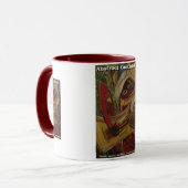 abstrakte Gitarre II Tasse (Vorderseite Links)