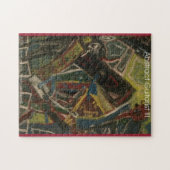Abstrakte Gitarre III Puzzle (Horizontal)