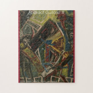 Abstrakte Gitarre III Puzzle