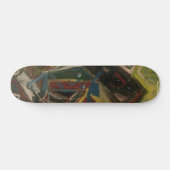 Abstrakte Gitarre III Skateboard (Horizontal)