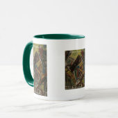 abstrakte Gitarre III Tasse (Vorderseite Links)