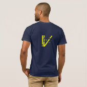 Abstrakte Gitarre IV T-Shirt (Schwarz voll)