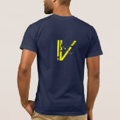 Abstrakte Gitarre IV T-Shirt (Rückseite)