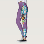 Abstrakte Gitarre-Leggings Leggings (Links)