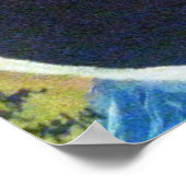 Abstrakte Gitarre Poster (Ecke)