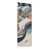Abstrakte Gitarre Thermosbecher (Nach rechts gedreht)