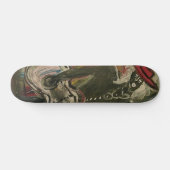 Abstrakte Gitarre V Skateboard (Horizontal)