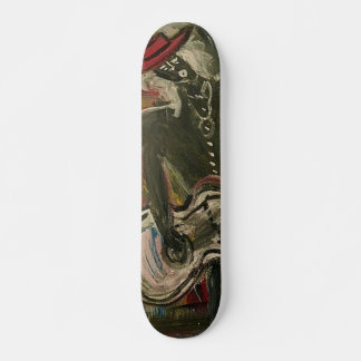 Abstrakte Gitarre V Skateboard