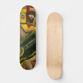 Abstrakte Gitarre VI Skateboard (Vorderseite)