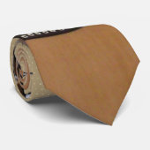 Abstrakte Gitarren-Krawatte Krawatte (Gerollt)