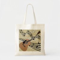 Abstrakte Gitarren-Tasche