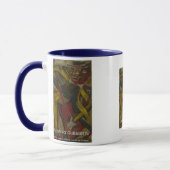 abstrakte Gitarrist IV Tasse (Links)